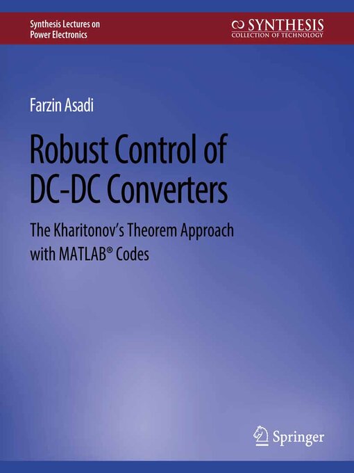 Title details for Robust Control of DC-DC Converters by Farzin Asadi - Available